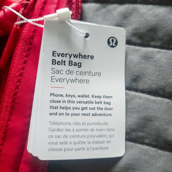 NWT Lululemon Everywhere Belt Bag 1L - Pink Dragonfruit - Picture 5 of 8